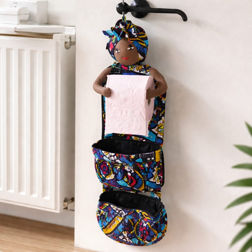 Poupée Africaine en Wax pour décoration